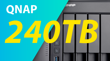 Storage NAS Qnap 240TB, um Servidor de Armazenamento Seguro