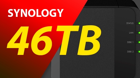 Storage NAS Synology 46TB, Distribuidor Autorizado Brasil