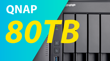 Storage NAS Qnap 80TB, um Servidor de Armazenamento Seguro