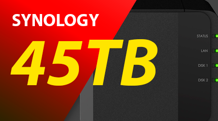 Storage NAS Synology 45TB, Distribuidor Autorizado Brasil