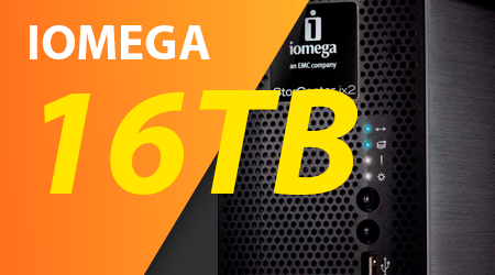 Storage NAS Storcenter Iomega 16TB - IX4 200d, PX4 300d, IX12 300r e PX12