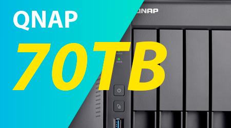 Storage NAS Qnap 70TB, um Servidor de Armazenamento Seguro