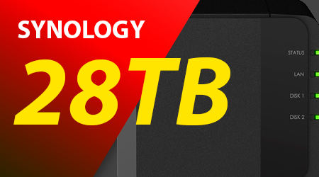 Storage NAS Synology 28TB - Distribuidor Oficial Brasil