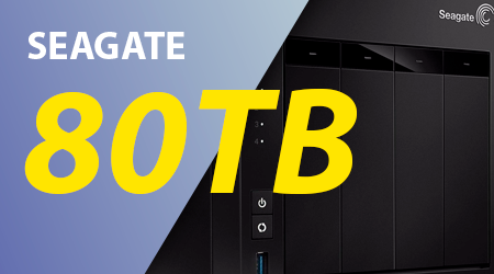 Storage NAS Seagate 80TB, seu Servidor de Armazenamento de Dados