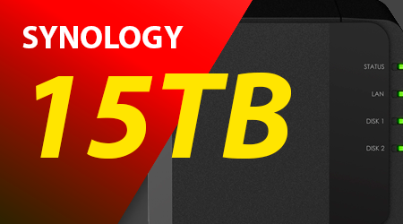 Storage NAS Synology 15TB SATA, Distribuidor Autorizado Brasil