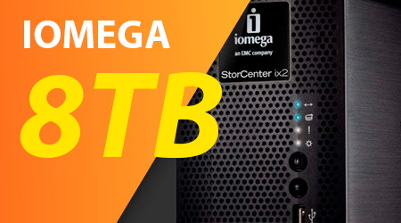 Storage NAS Storcenter Iomega 8TB - IX2 200, IX4 300d, PX2 300d e PX4 300d