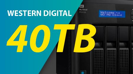 Storage NAS Western Digital 40TB, seu Servidor de Armazenamento de Dados