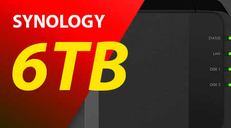 Storage NAS Synology 6TB Diskstation SATA