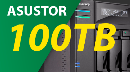 Storage NAS Asustor 100TB, seu Servidor de Armazenamento de Dados