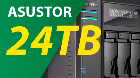 Storage NAS Asustor 24TB, seu Servidor de Armazenamento de Dados