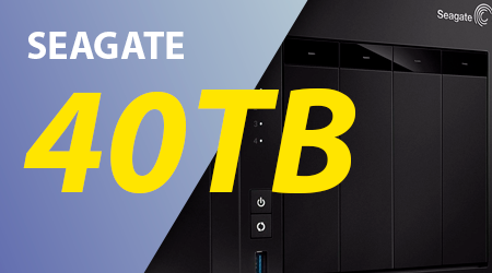 Storage NAS Seagate 40TB, seu Servidor de Armazenamento de Dados