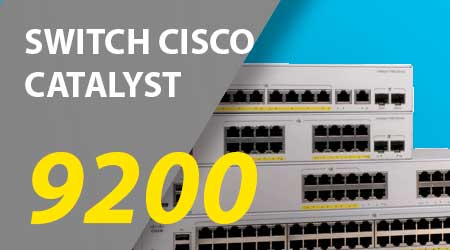 Catalyst 9200 Cisco, network switches gerenciáveis e empilháveis