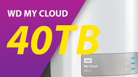 Storage NAS WD My Cloud 40TB - Mirror, PR2100, PR4100, EX2 Ultra e EX4100