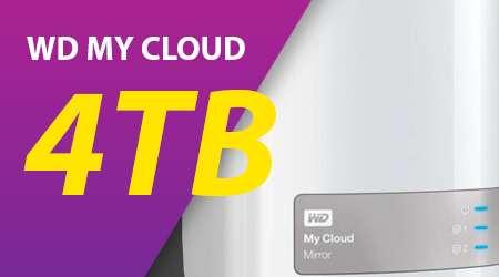 Storage NAS WD My Cloud 4TB - Mirror, PR2100, PR4100, EX2 Ultra e EX4100