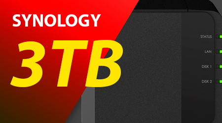 Storage NAS Synology 3TB Diskstation SATA