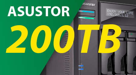 Storage NAS Asustor 200TB, seu Servidor de Armazenamento de Dados