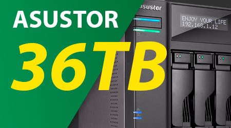 Storage NAS Asustor 36TB, seu Servidor de Armazenamento de Dados