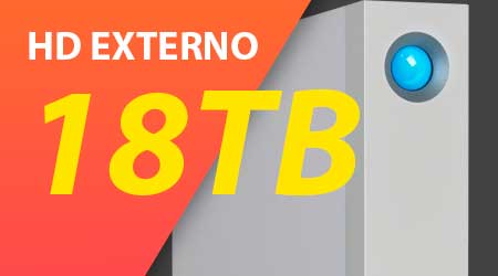 HD Externo 18TB, As melhores marcas e o melhor preço