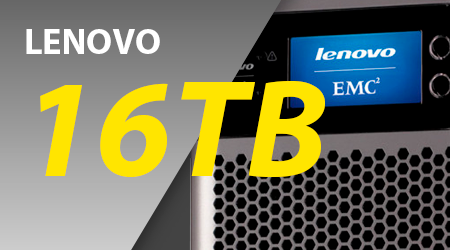 Storage NAS Storcenter Lenovo 16TB - IX4 200d, PX4 300d, IX12 300r e PX12