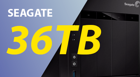 Storage NAS Seagate 36TB, seu Servidor de Armazenamento de Dados