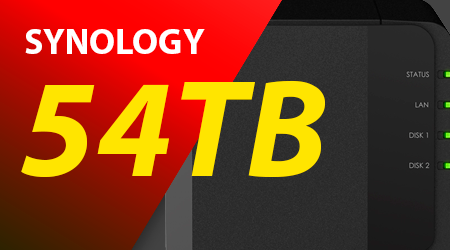 Storage NAS Synology 54TB - Diskstation, Rackstation e Terastation 