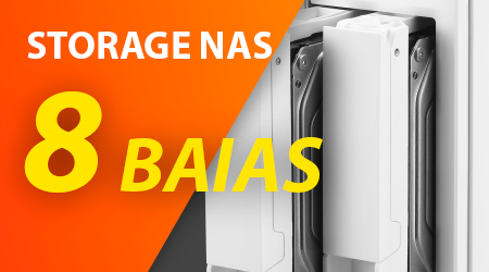 Storage NAS 8 Baias Qnap - Qual Servidor NAS 8 Bay Comprar?