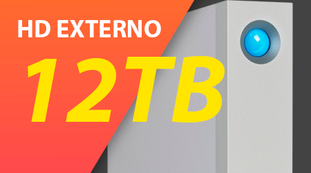 HD Externo 12TB, As melhores marcas e o melhor preço
