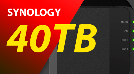 Storage NAS Synology 40TB, Distribuidor Autorizado Brasil