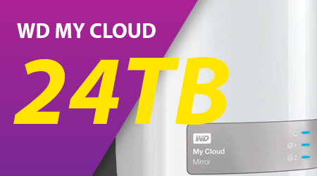 Storage NAS WD My Cloud 24TB - PR4100, DL4100, EX4 e EX4100