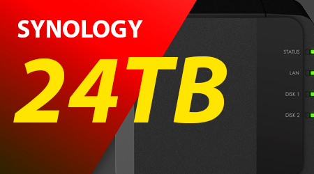 Storage NAS Synology 24TB - Distribuidor Oficial Brasil