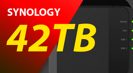 Storage NAS Synology 42TB, Distribuidor Autorizado Brasil