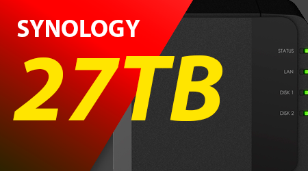Storage NAS Synology 27TB, Distribuidor Autorizado Brasil