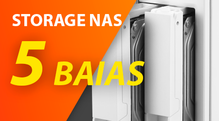 Storage NAS 5 Baias Qnap - Qual Servidor NAS 5 Bay Comprar?