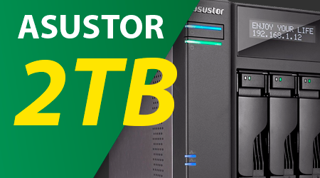 Storage NAS Asustor 2TB, seu Servidor de Armazenamento de Dados