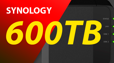 Storage NAS Synology 600TB, Distribuidor Autorizado Brasil