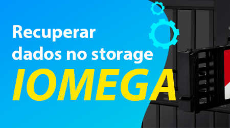 Como recuperar dados no storage Iomega