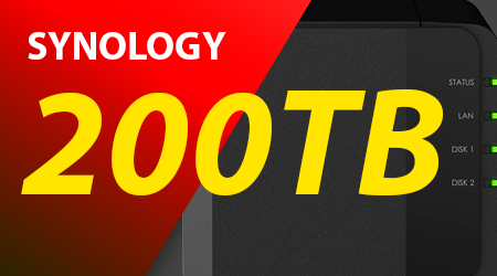 Storage NAS Synology 200TB, Distribuidor Autorizado Brasil