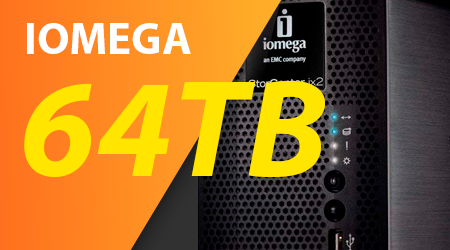 Storage NAS Storcenter Iomega 64TB - IX12 300r, PX12 400r e PX12 450r