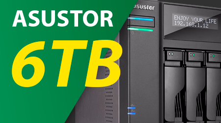Storage NAS Asustor 6TB, seu Servidor de Armazenamento de Dados