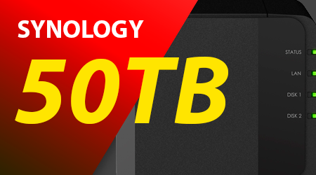 Storage NAS Synology 50TB, Distribuidor Autorizado Brasil