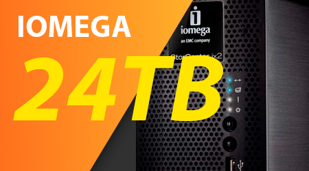 Storage NAS Storcenter Iomega 24TB - PX6 300d, IX12 300r, PX12 400r e 450r