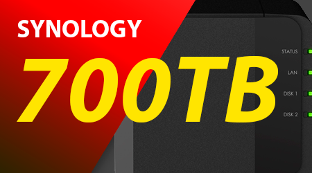 Storage NAS Synology 700TB, Storages e All Flash de Baixo Custo