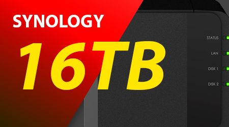 Storage NAS Synology 16TB Diskstation e Terastation