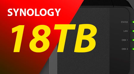 Storage NAS Synology 18TB SATA, Distribuidor Autorizado Brasil