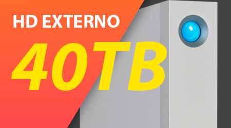 HD Externo 40TB, As melhores marcas e o melhor preço