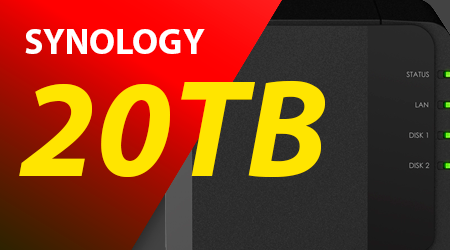Storage NAS Synology 20TB, Distribuidor Autorizado Brasil