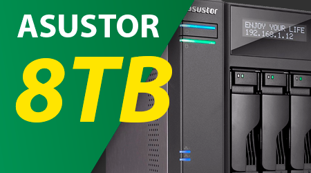 Storage NAS Asustor 8TB, seu Servidor de Armazenamento de Dados