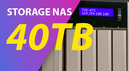 Storage NAS 40TB? Comprar servidor NAS no Melhor Preço é Aqui
