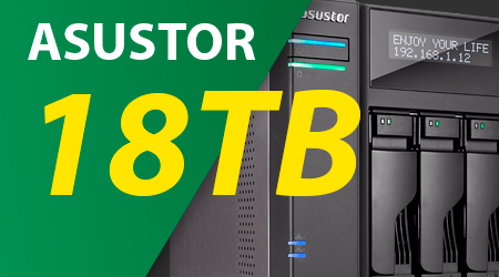Storage NAS Asustor 18TB, seu Servidor de Armazenamento de Dados
