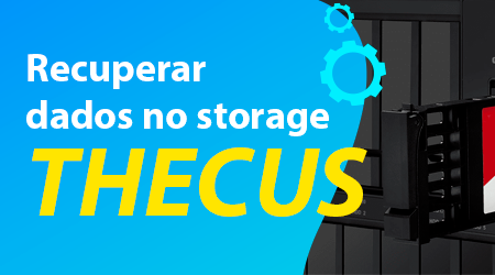 Como recuperar dados no storage Thecus